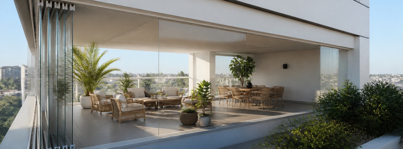 Ataşehir — Katlanır Cam Balkon
